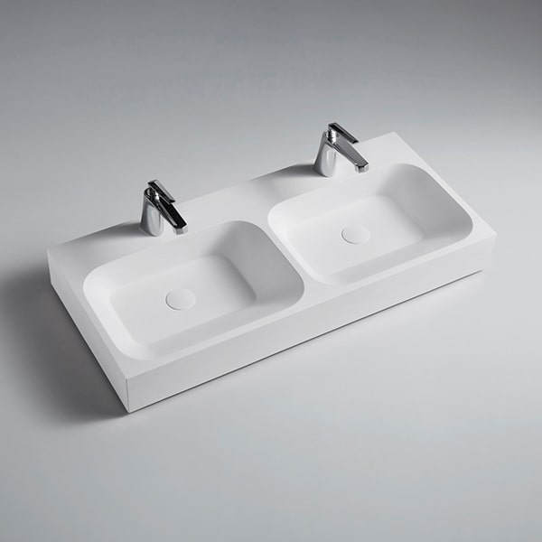 Double Sink Vanity Top, Bathroom Vanity Top with Sink